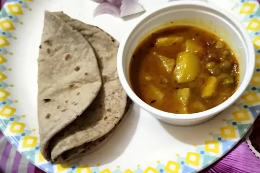 Aloo Tamatar With 4 Roti