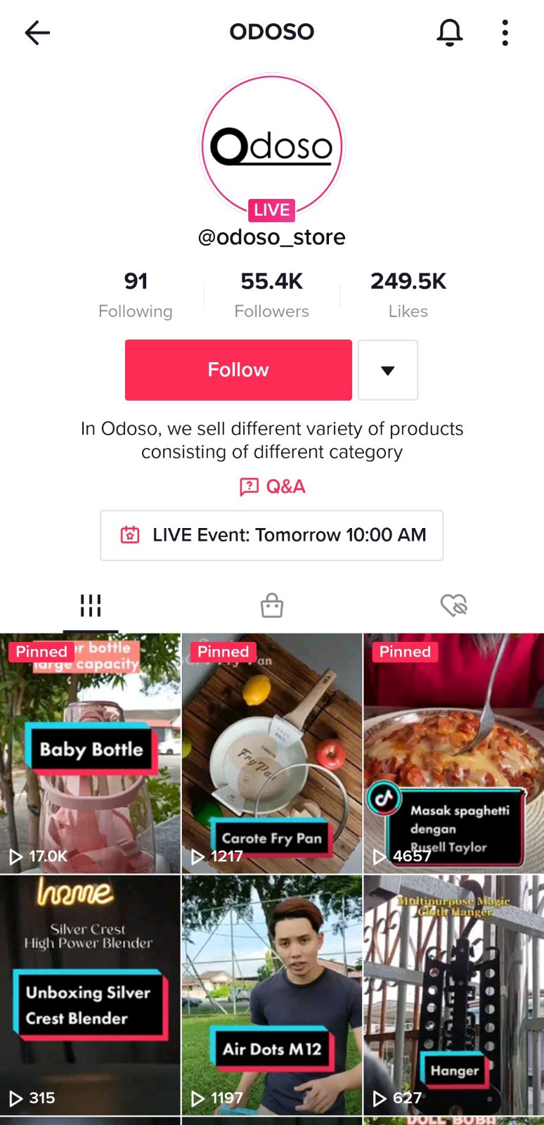 Best Examples of TikTok Shops in Southeast Asia￼