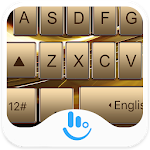 Cover Image of Download Luxury Gold Keyboard Theme 6.6.1.2019 APK