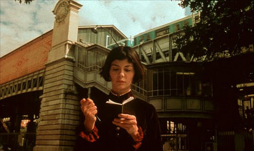 A scene from 'Amelie', a film by Jean-Pierre Jeunet starring Audrey Tatou.