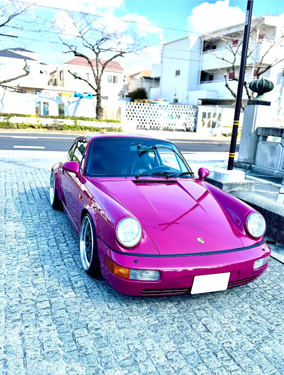 964 カレラ2のポルシェ911・空冷ポルシェ・ルビーストーンレッド・クラッシックポルシェ・"KBR"RacingTOKYOに関するカスタム事例の投稿画像1枚目