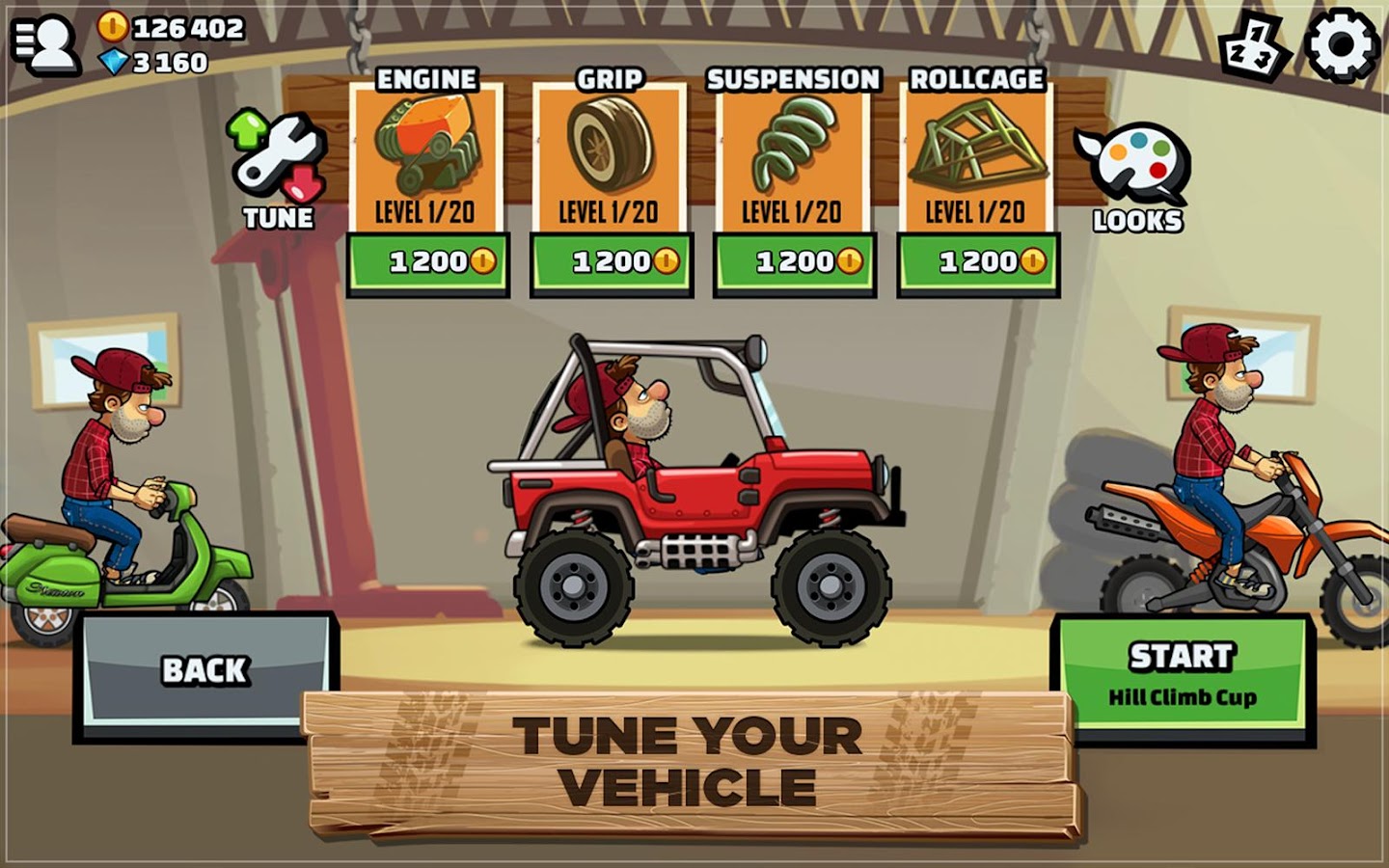 Игра андроид hill climb racing