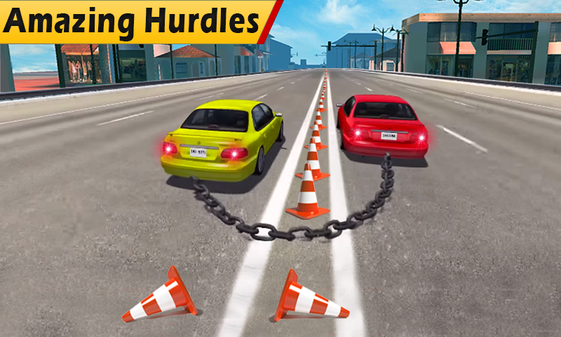   Chained Cars Stunt Race- 스크린샷 