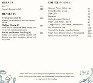 Fort Tiracol Heritage Hotel menu 5