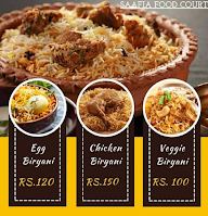 Saafia  Food Court menu 1