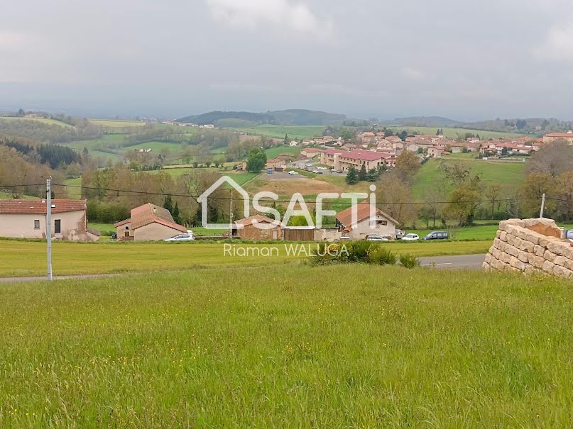 Vente terrain  1166 m² à Montchal (42360), 58 300 €