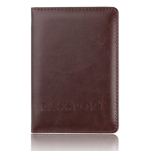 Title 1, Premium Leather Passport Holder and Ticket Orga...