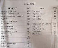 Paradise Andhra Mess menu 3