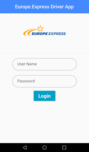 Europe Express Driver App