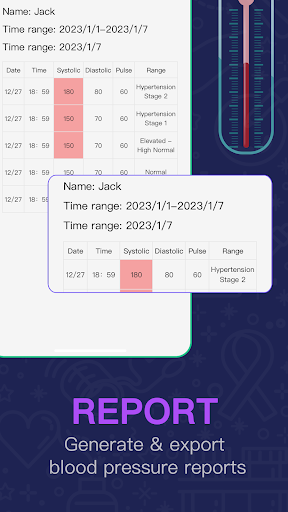 Screenshot Blood Pressure Care