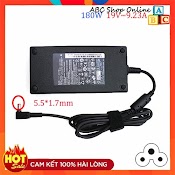 Sạc Adapter Laptop Acer 19.5V - 9.23A (180W) Zin