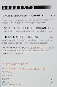 Jamies menu 1