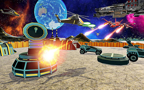 Space War Air Force Fighter Spaceship Galaxy War(圖3)-速報App