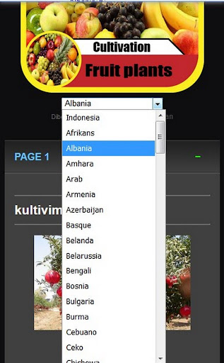 cultivation fruits plants