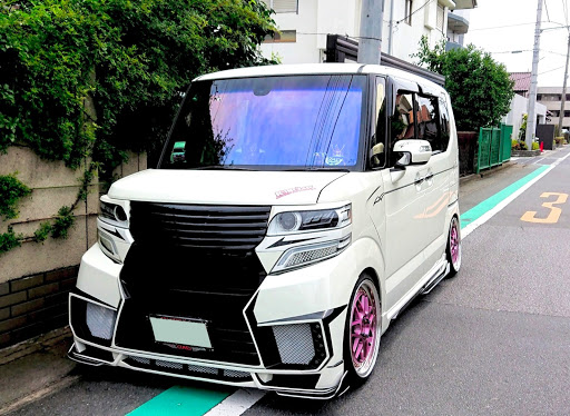 ホンダ Nボックスカスタムを華麗にカスタム By Aki 07 久しぶりに愛車の目 が帰ってきました ちょこっとリメイクして 笑 なんかしゃべりそう Cartune
