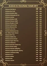 Mughal Dhaba menu 6