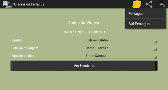 Horários de Comboios Fertagus(圖6)-速報App