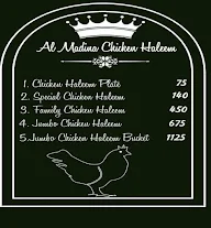 Al Madina Chicken Haleem menu 1