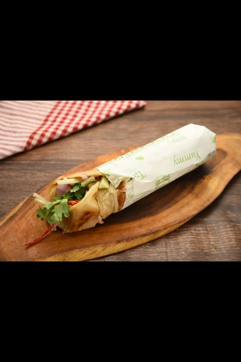 Subz Seekh Kebab Wrap