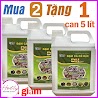 10 Lít Tặng 5 Lít - Shc Phân Bón Hữu Cơ, Đạm Cá Humic Cô Đặc, An Toàn Cho Hệ Sinh Thái - 76124