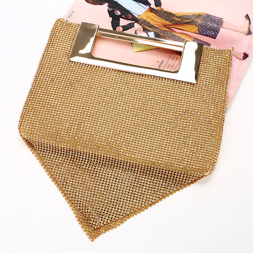 Title 4, Diamond-encrusted Handmade Evening Bag Ladies D...