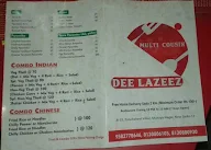 Dee Lazeez menu 2