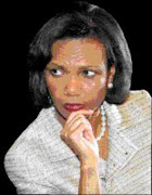 DISGRACE: Condoleezza Rice. Pic. Sandro Pace. 26/07/06. © AP.