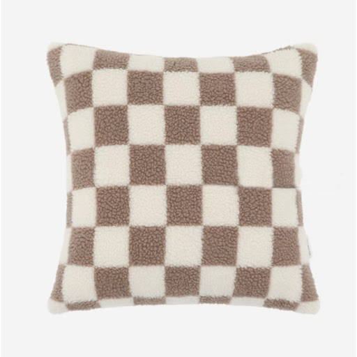 Title 2, Double-sided checkerboard pillowcase for bedroo...