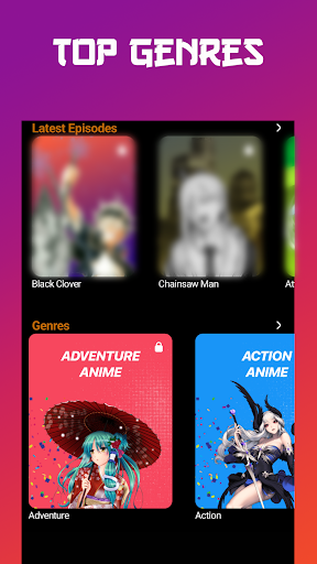 Screenshot Anime tv - Anime Watching App