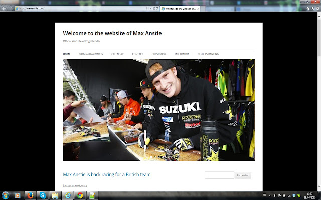 Welcome to the website of Max Anstie