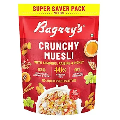 Bagrrys Crunchy Muesli 750 Gm