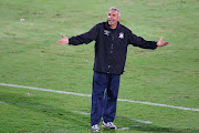 Ernst Middendorp during the PSL match between Golden Arrows and Maritzburg United at Princess Magogo Stadium on April 20 2016 in Durban, South Africa.