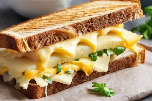 Spicy Potato & Cheese Sandwich