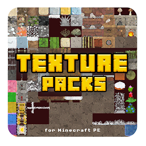 Texture Packs for Minecraft PE logo
