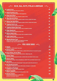 Aami Bangali menu 7