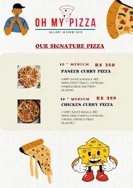 My Pizza menu 1