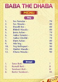 Baba The Dhaba menu 2