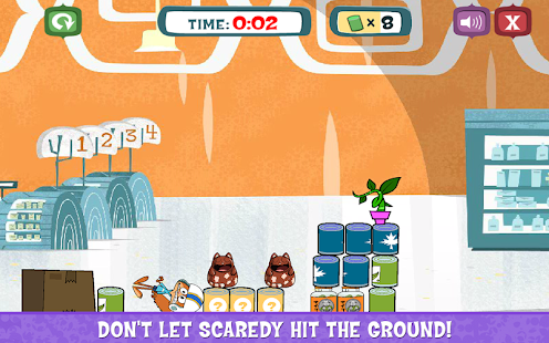 Scaredy Squirrel Stash N Crash(圖4)-速報App