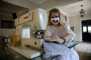 Lauren Neilson, a fourth-year speech and language pathology student, began making lip-reading masks when she realised how hard it was to communicate with deaf people when wearing a conventional mask.