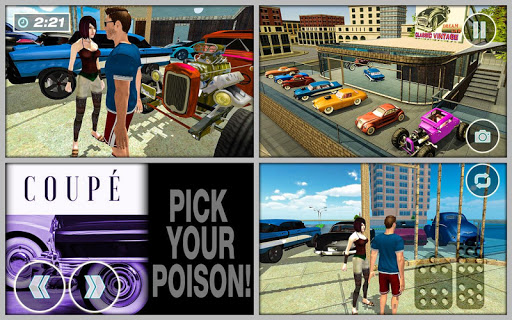 Vintage Car Driving Simulator