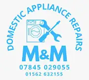 M&M Domestic Appliance Repairs Servicing Installations Logo