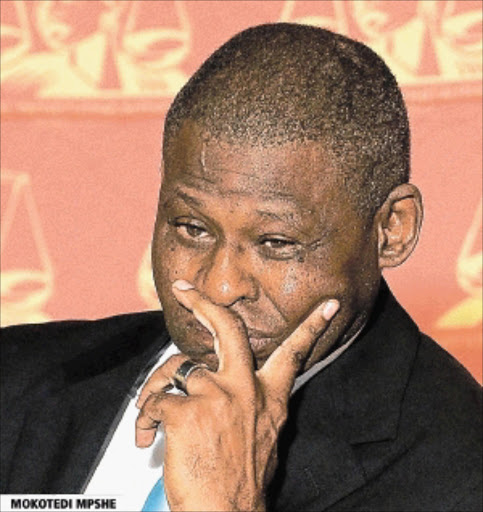 FORMER PROSECUTIONS BOSS: Mokotedi Mpshe