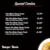 Hunger Genie menu 1