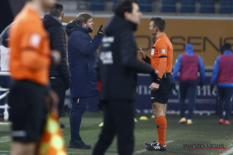 Hein Vanhaezebrouck désemparé après le partage contre Eupen: "La faillite du VAR" 