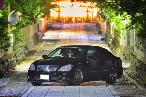 クラウンロイヤル Grs180の京都 辰巳大明神 向日神社 夜景 祇園に関するカスタム メンテナンスの投稿画像 車のカスタム情報はcartune