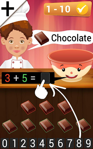 Math game - learning preschool math