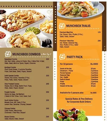 Munchbox 251 menu 