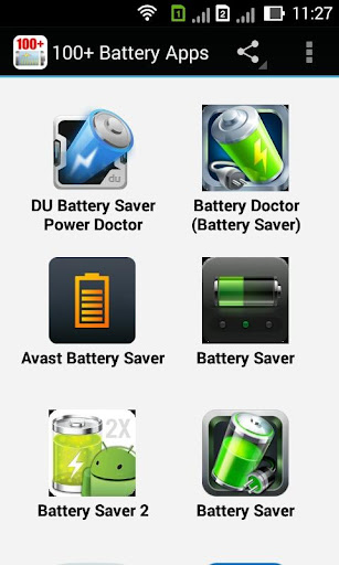 100+ Battery Apps