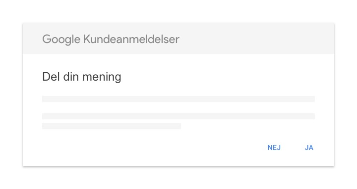 Google Kundeanmeldelser