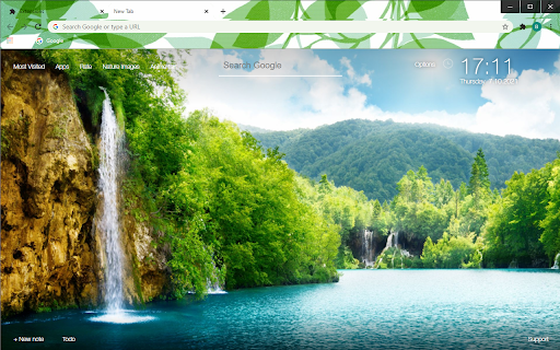 FreeAddon.com - Emerald Nature Theme